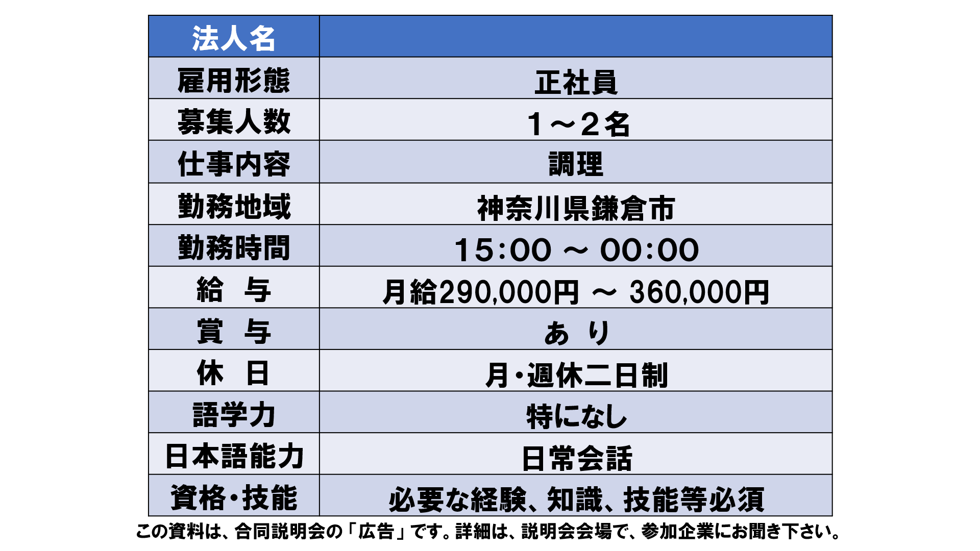 仕事、バイト、正社員